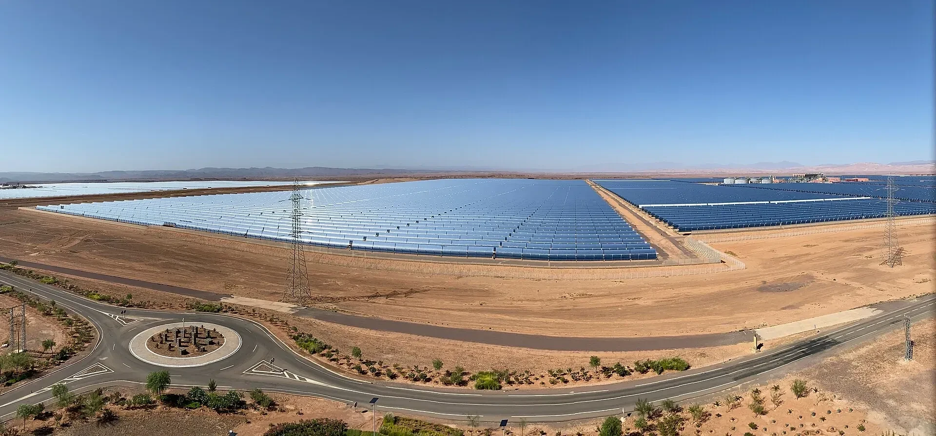 Noor Ouarzazate solar complex, Morocco