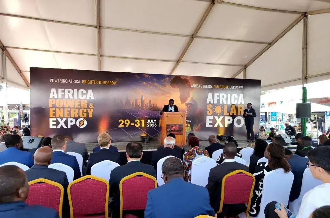 Opening session stage at the Africa Power and Energy Expo and Africa Solar Expo 2026